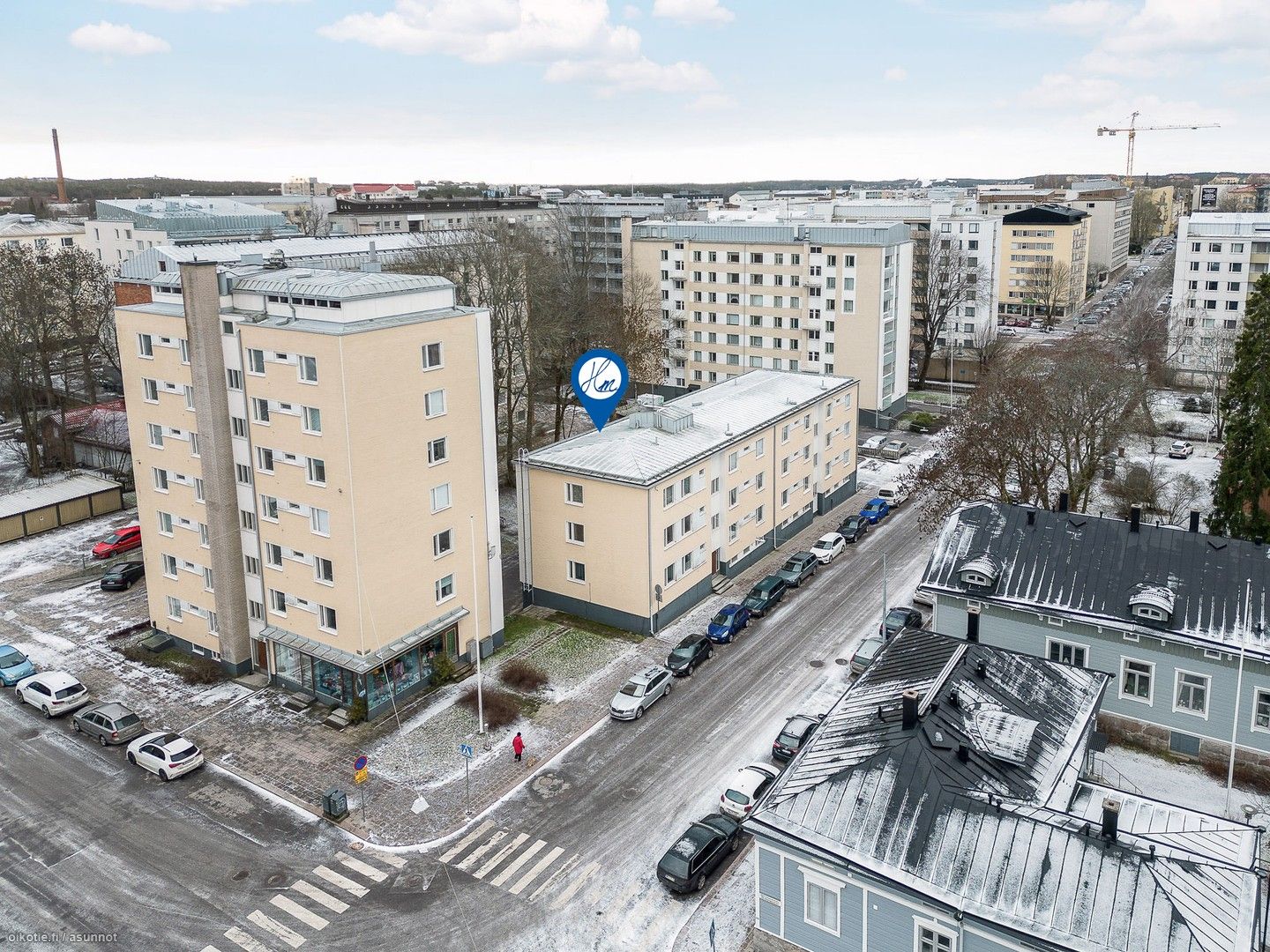 48 m² Luostarinkatu 6 B, 20700 Turku 2h+kk+ph/wc+vh+parveke – Oikotie  17136504 – SKVL