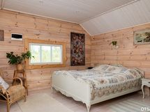 Saunarakennuksen huone