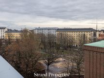 Näkymä taloyhtiön kattoterassilta