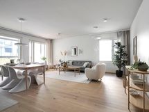 Stailattu malliasunto B3, 3h,+kt+s, 81 m², 2/6. krs,