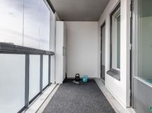 Makuuhuoneiden parveke