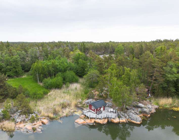 Loma-asunto, 1h+k, rantasauna, vierasaitta, 38 m², Korsaari