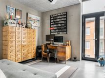 Ranskalainen parveke makuuhuoneen yhteydessä