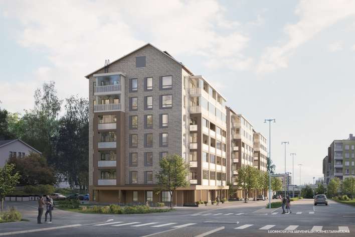 Kerrostalo, 4h+kt+s, 77,5 m², Pöytäalho, Järvenpää