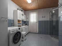 Kylpytiloihin sopii hyvin pyykinhuoltokin