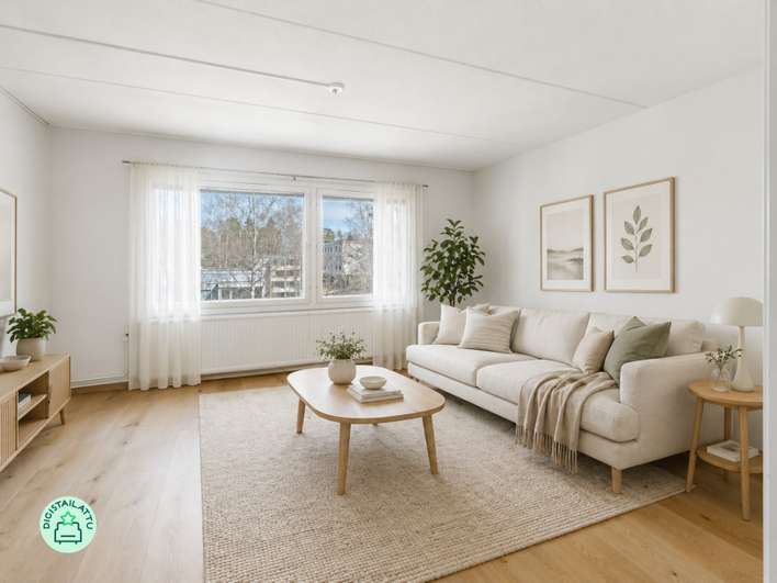 Kerrostalo, 3h, k, kph, erill. wc, vh, las. parveke, 79 m², Matinkylä, Espoo