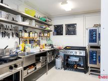 Ravintolan keittiötilaa