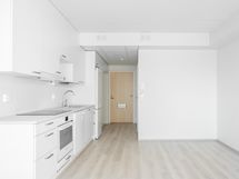 Peilikuva samantyyppisestä asunnosta