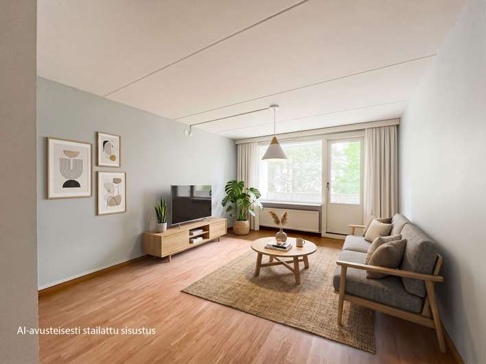 Kerrostalo, 2h+k+kph+vh+parveke, 59 m², Länsimäki, Vantaa