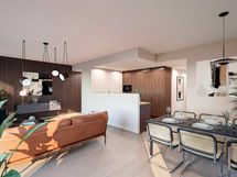 A 38 | 82,5 m² |  3-4h+kt+khh+s | Visualisointi | Ullakkohuoneisto