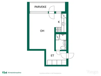 Apartment in Helsinki - Näkymä 2