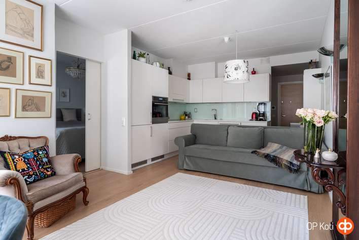 Kerrostalo, 2h+avok+kph+parveke (senioritalo), 47 m², Jätkäsaari, Helsinki