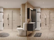 Lisävalintaiset kylpyhuonetyylit: Hieta ja Kivinen Hieta