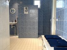 Alakerran kylpyhuone/wc