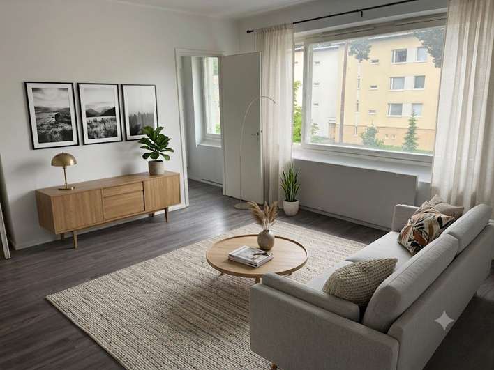 Kerrostalo, 1h + k, 29 m², Jokiniemi - Näkymä 4