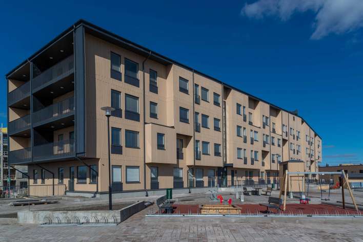 Kerrostalo, 2H+KT+P, 37 m², Linnanfältti, Turku