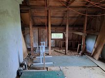 Yläkerran rakentamaton tila