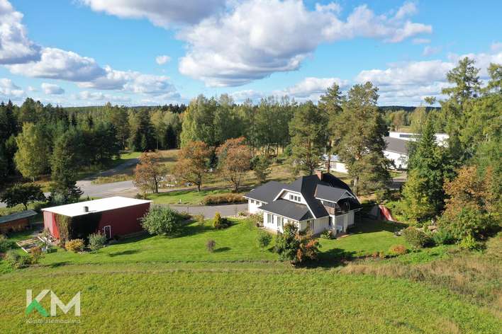 Omakotitalo, 4-5h, k, s, kph, pkh, vh, khh, 2wc, parv, ter, autok, autotalli/kesäsauna, 157/173 m², Arrakoski - Näkymä 3