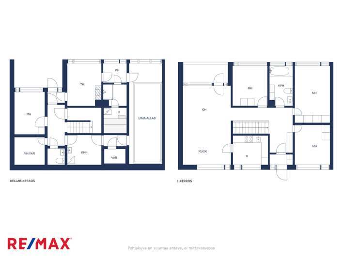 Paritalo, 6h, k, 2*kph, s, erill. wc, khh, varasto, parveke, piha, 205,3/228,0 m², Laaksolahti – pohled 2