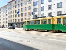 Alueella on loistavat kulkuyhteydet