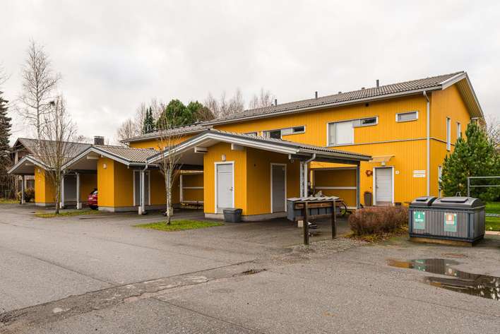 Rivitalo, Oh, k, mh, työtila, wc, vh, ph/wc, s, 63 m², Vanhakoivisto, Pori