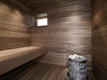 Oma, tunnelmallinen sauna