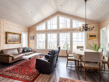 Olohuoneessa on ilmavuutta