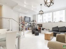 Olohuoneen loft- ja teollisuushenkisyys