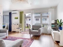 Valoisa koti ja esteetön kulku pihalle