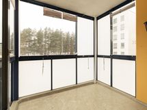 Lasitettua parveketta