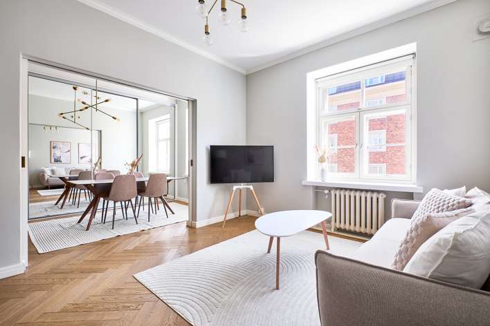 Kerrostalo, 2h + avok, 41,5 m², Kamppi, Helsinki