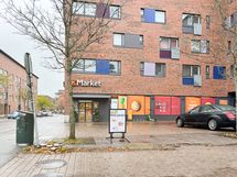 Alueella on lähikauppa