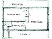 Viitteellinen pohjakuva yläkerrasta
