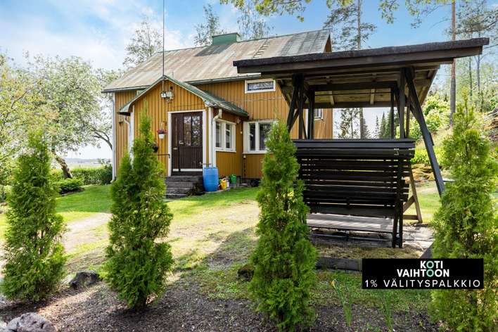 Omakotitalo, 3 h, k, et, kph, aula, kuisti, tallirakennus, 72/152 m², Mallusjoki, Orimattila