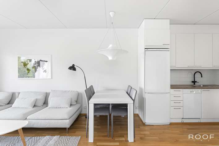 Kerrostalo, 2h+kk+rt+kph/wc+lasit.parv., 42,9 m², Viherkallio – pohled 4