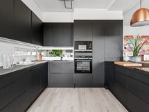 Taso- ja kaappitilaa on runsaasti