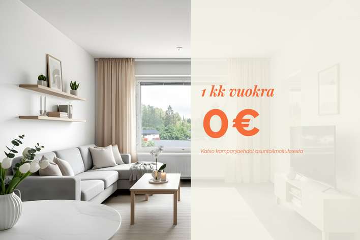 Kerrostalo, 2h+kt+las.parv., 43 m², Kaleva, Kerava