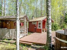 Pihasauna, kesäkeittiö ja palju