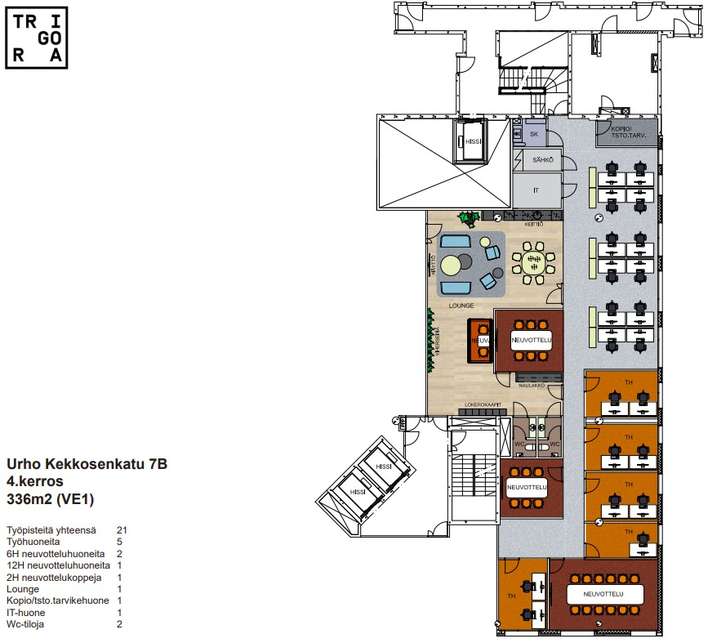 Liiketila, 336 m², Kamppi – pohled 3