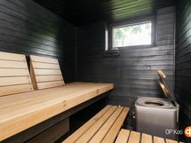 Sauna kellarikerroksessa