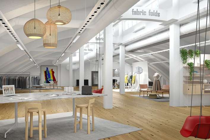 Liiketila, 865 m², Vallila - Näkymä 3