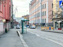 Bussipysäkille on lyhyt kävely