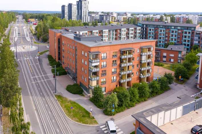 Kerrostalo, 2h+kk+s, 44 m², Hervanta