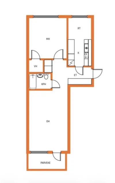 Apartment in Kemi
