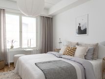 Asunto E32 (2h+kt, 48 m2, 7 krs.) - Makuuhuone