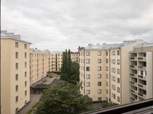 Näkymä makuuhuoneesta