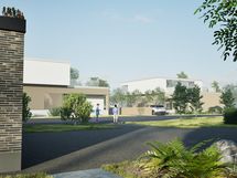 Julkisivu ja ulkonäkö muovautuvat suunnittelijan sekä rakennushankkeeseen ryhtyvän toimesta.