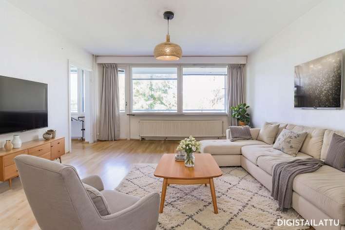 Kerrostalo, 2h+kk+kh+vh+las.parv., 49,5 m², Värttö – pohled 3