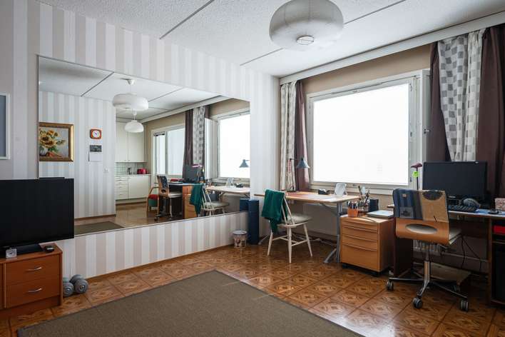 Kerrostalo, 1h+k+kph (yht.j. 1h+kk), 33,5 m², Varissuo, Turku