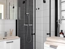 Tyylikäs kylpyhuone